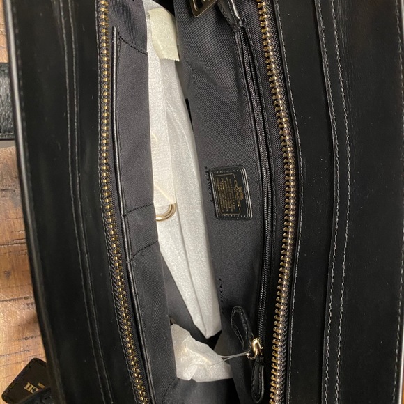 Black/gold coach purse nwt - Picture 5 of 7